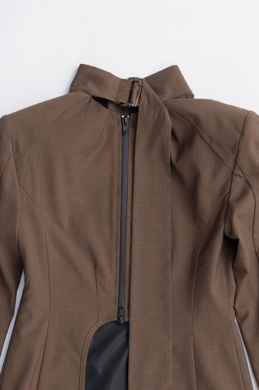 Suiting Back Tie Tops