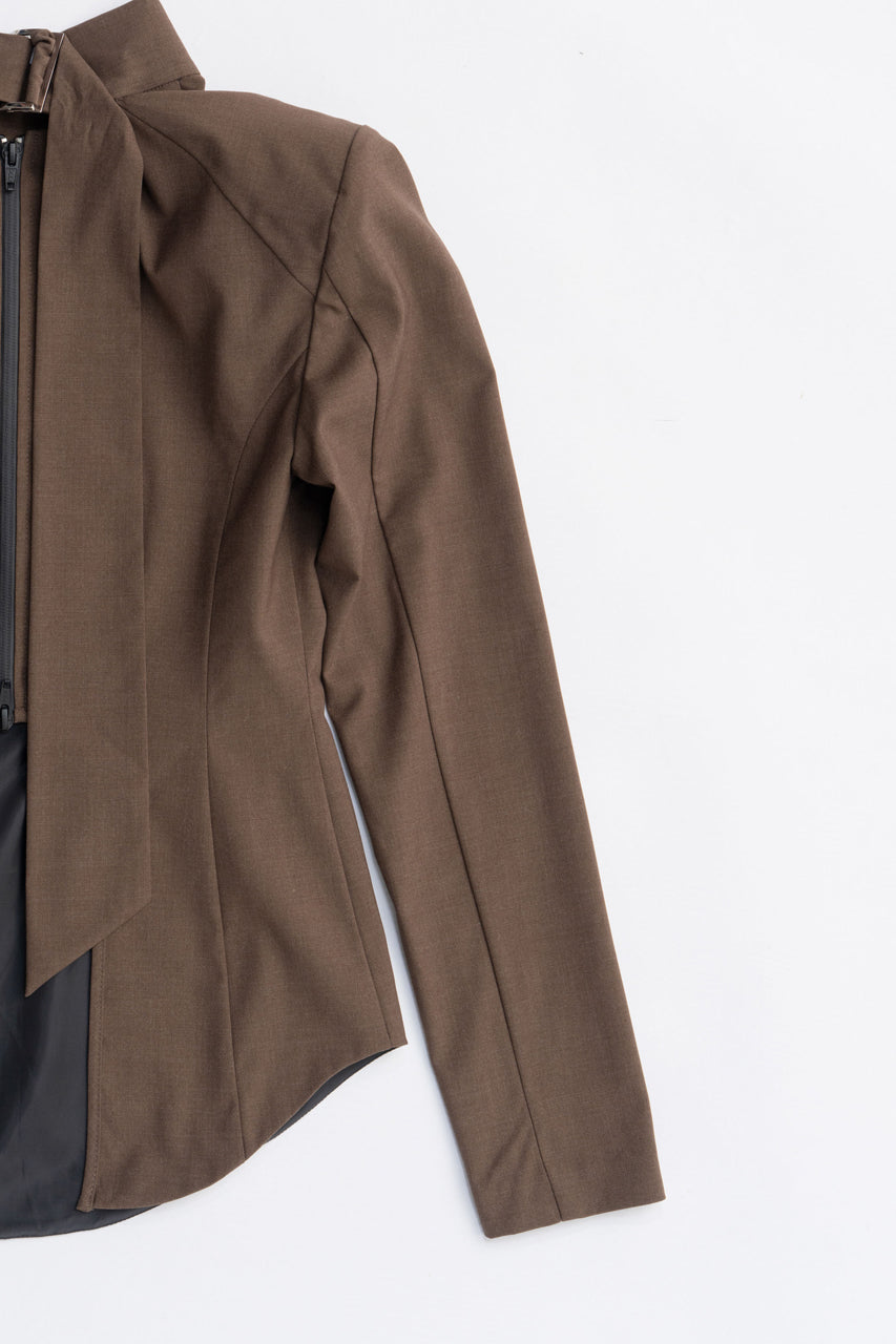 Suiting Back Tie Tops