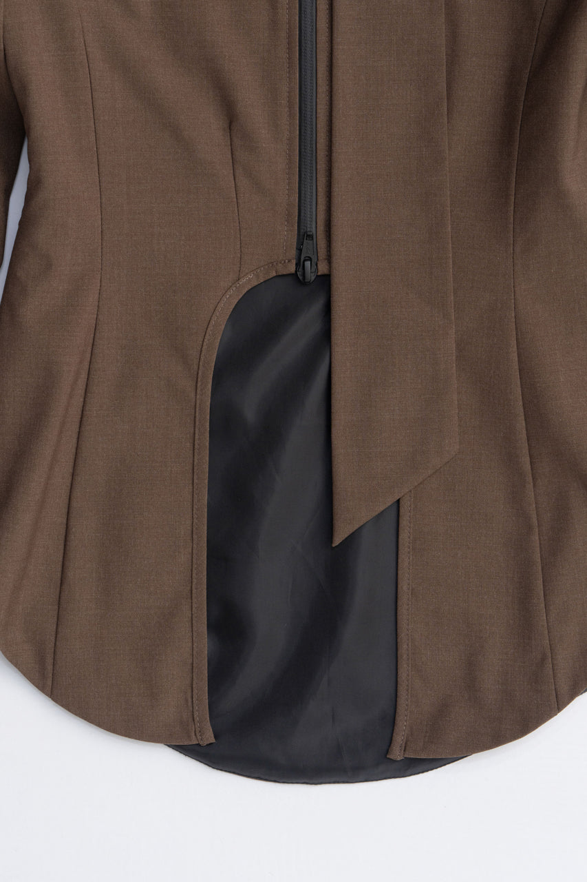 Suiting Back Tie Tops