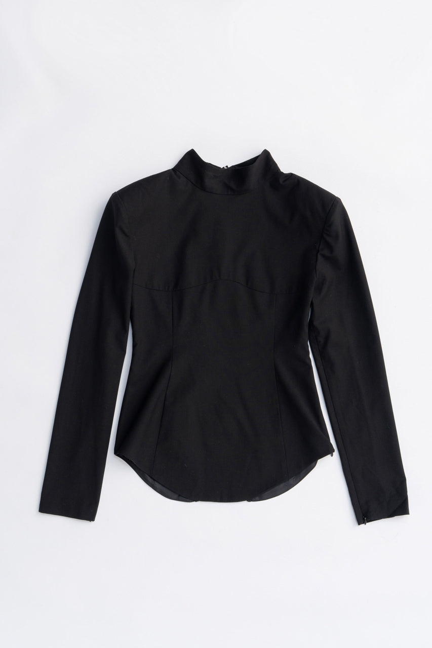 Suiting Back Tie Tops
