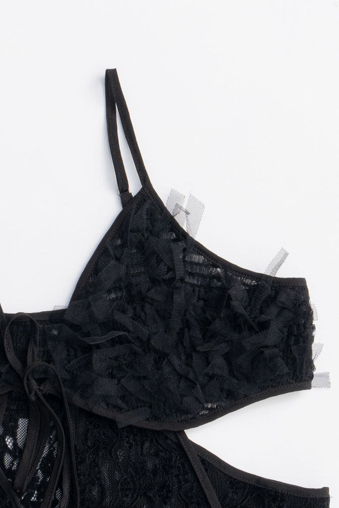 Lace Cut-Out Camisole Top