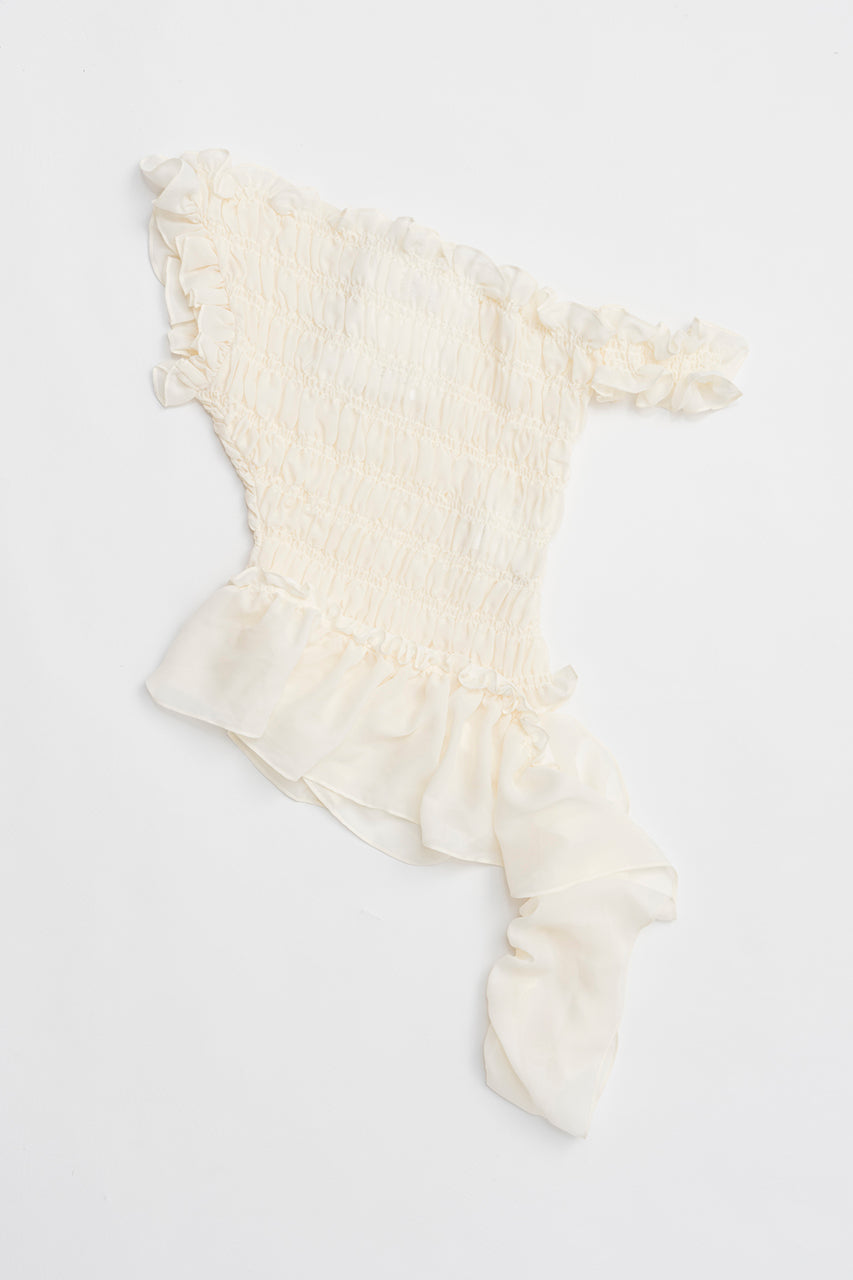 Smocking Off Shoulder Top - SALE