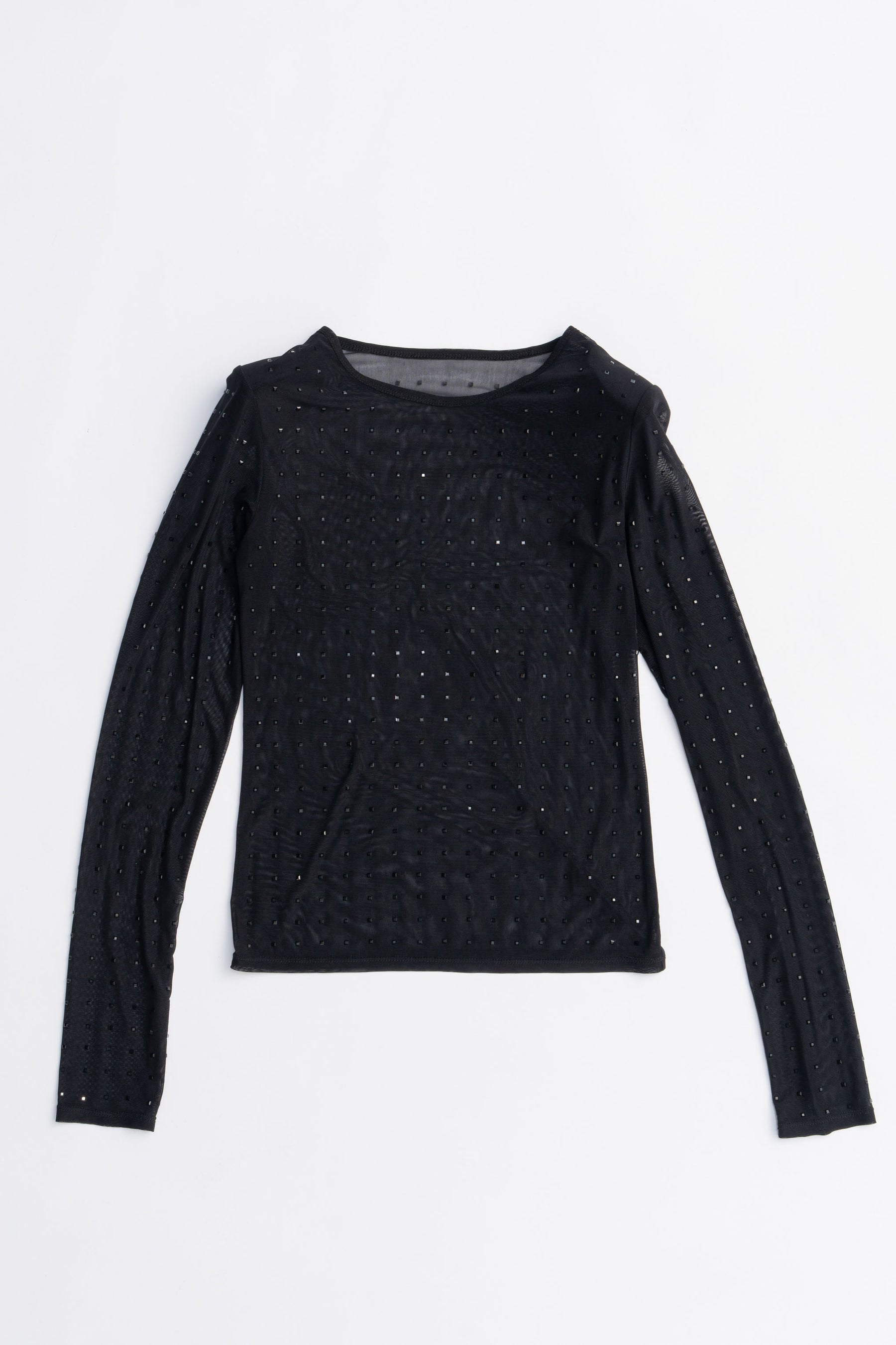 Stone Mesh Skin Top