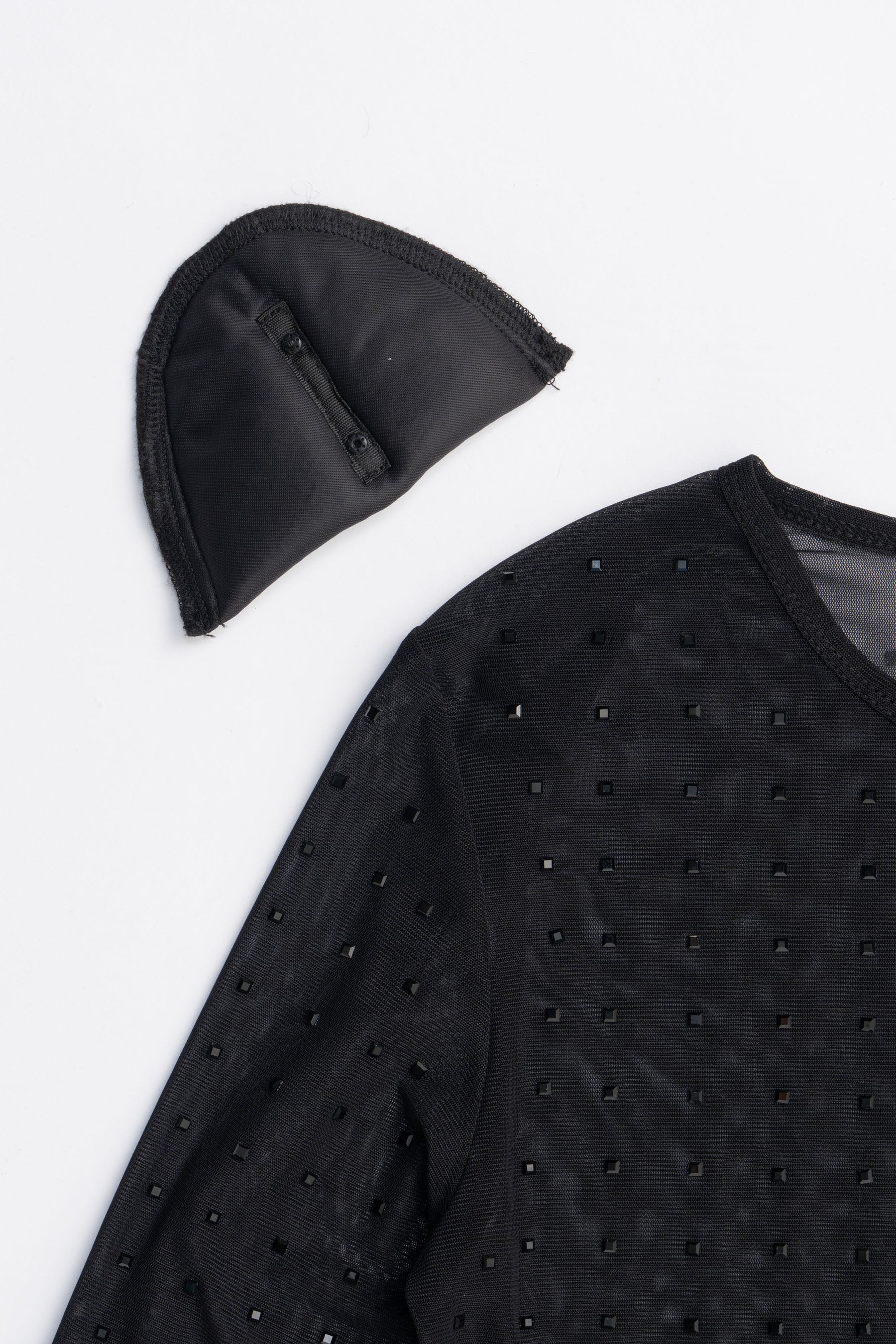 Stone Mesh Skin Top