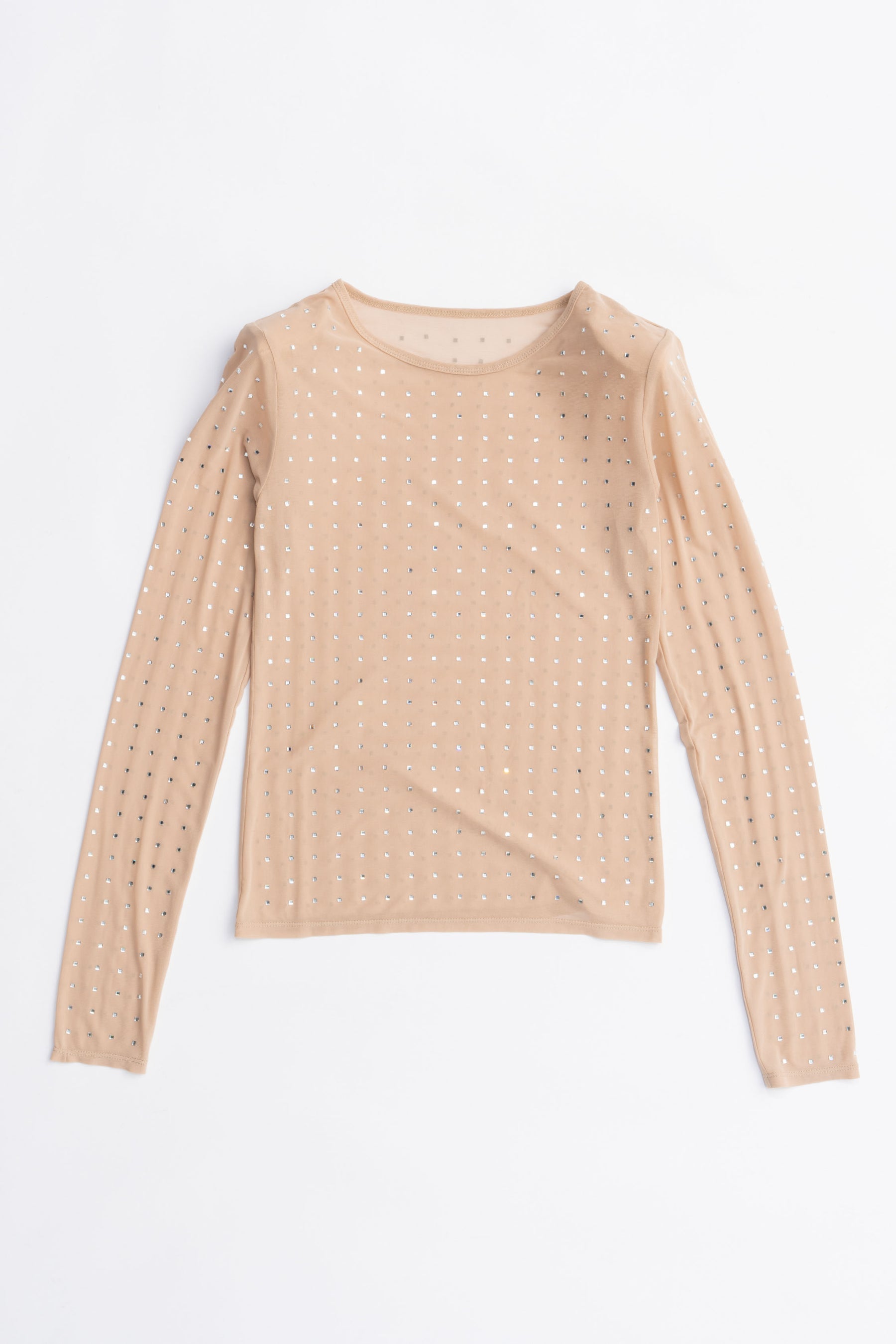 Stone Mesh Skin Top