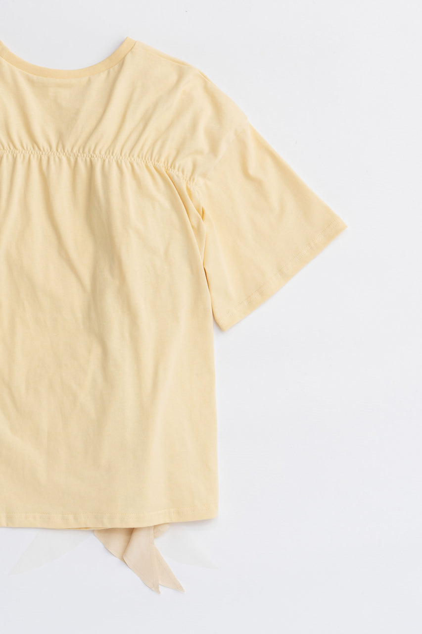 Rose Ruffled T-Shirt