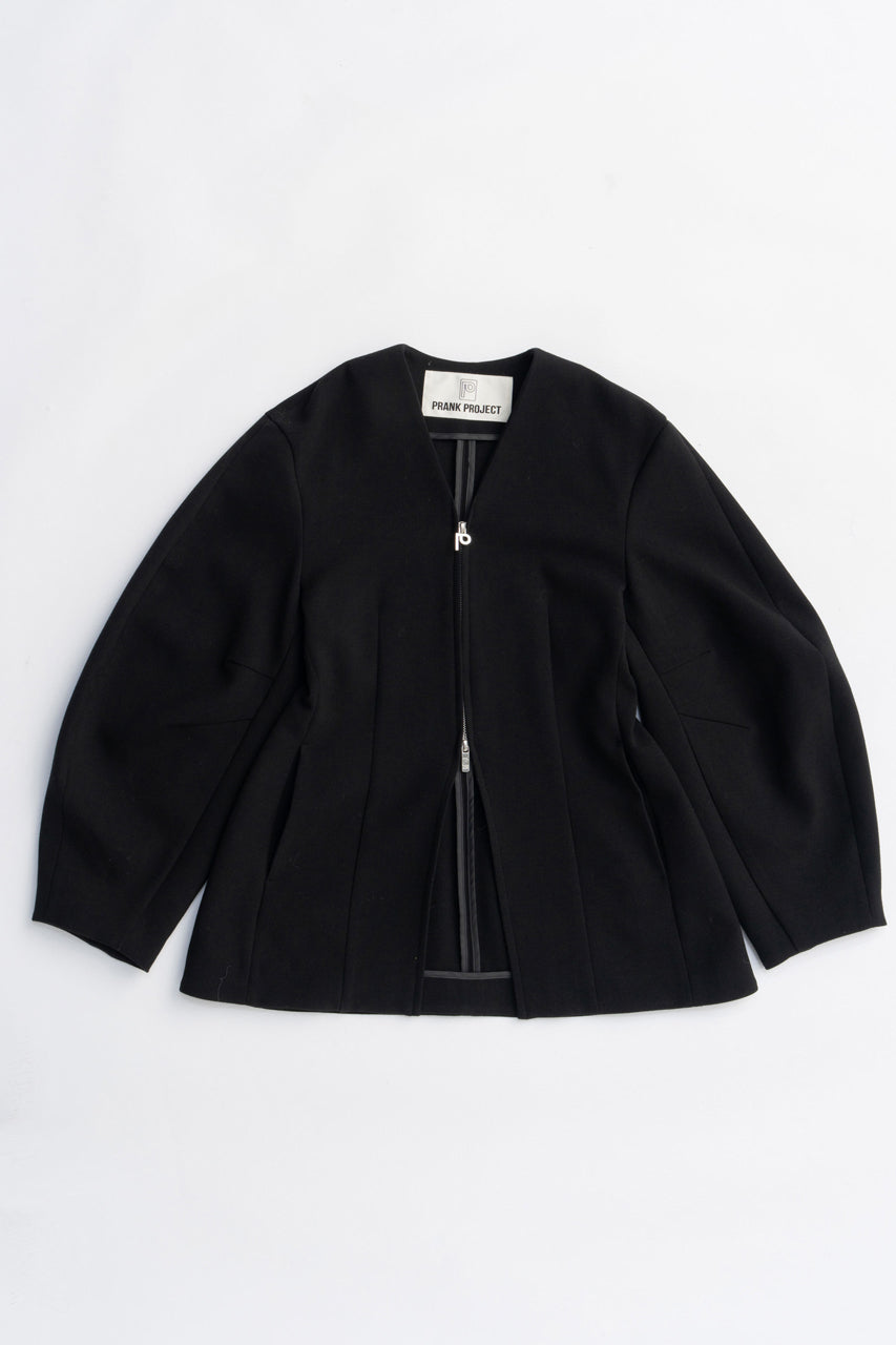 Cocoon Sleeve Zip Top - 2025 AUTUMN