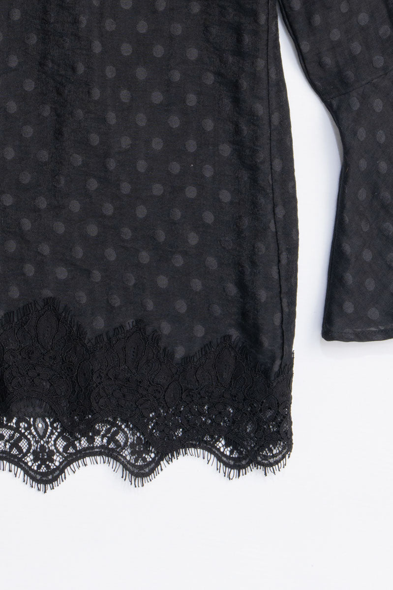 Bow tie shirt - 2025 AUTUMN