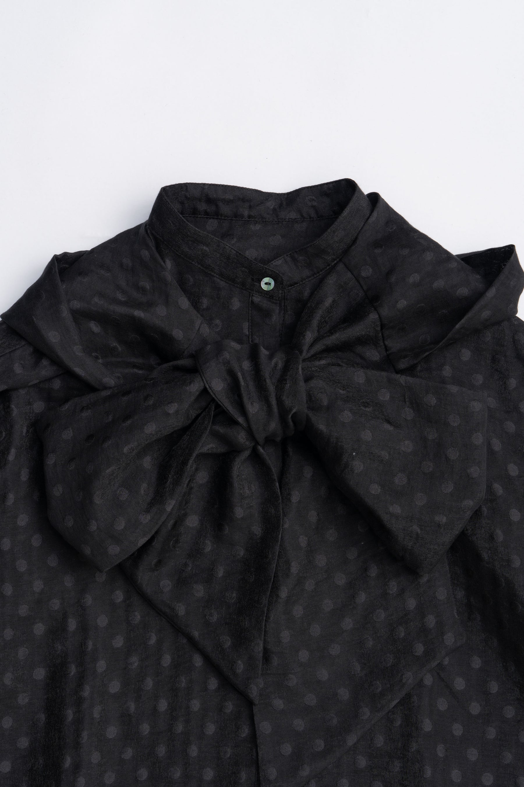 Bow tie shirt - 2025 AUTUMN