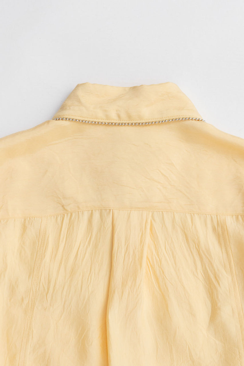 Ball Chain Trim Shirt - 2025 AUTUMN