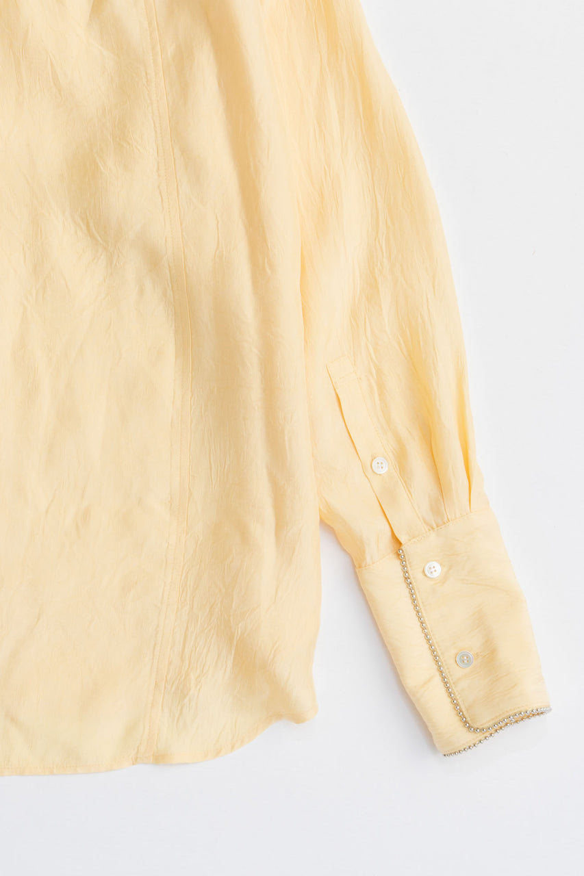 Ball Chain Trim Shirt - 2025 AUTUMN