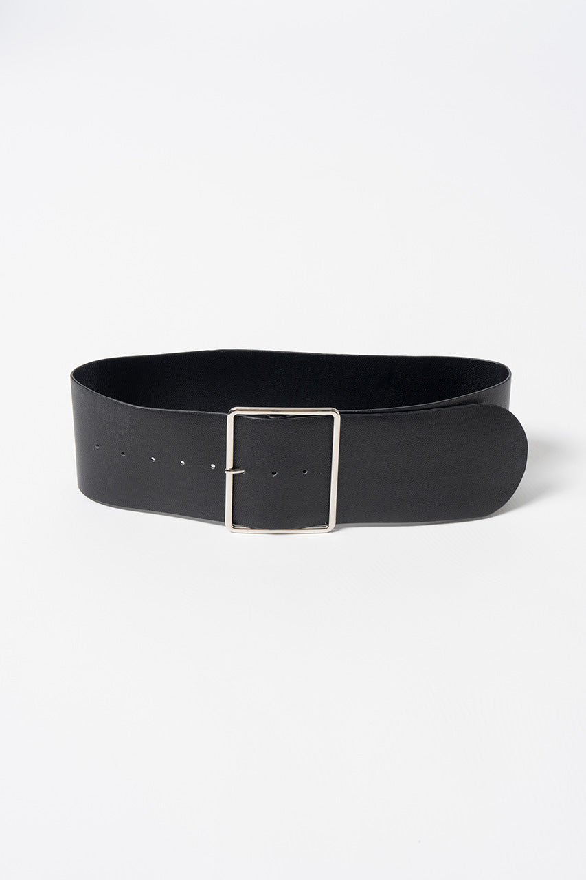 Wide Leather Belt - 2026AUTUMN