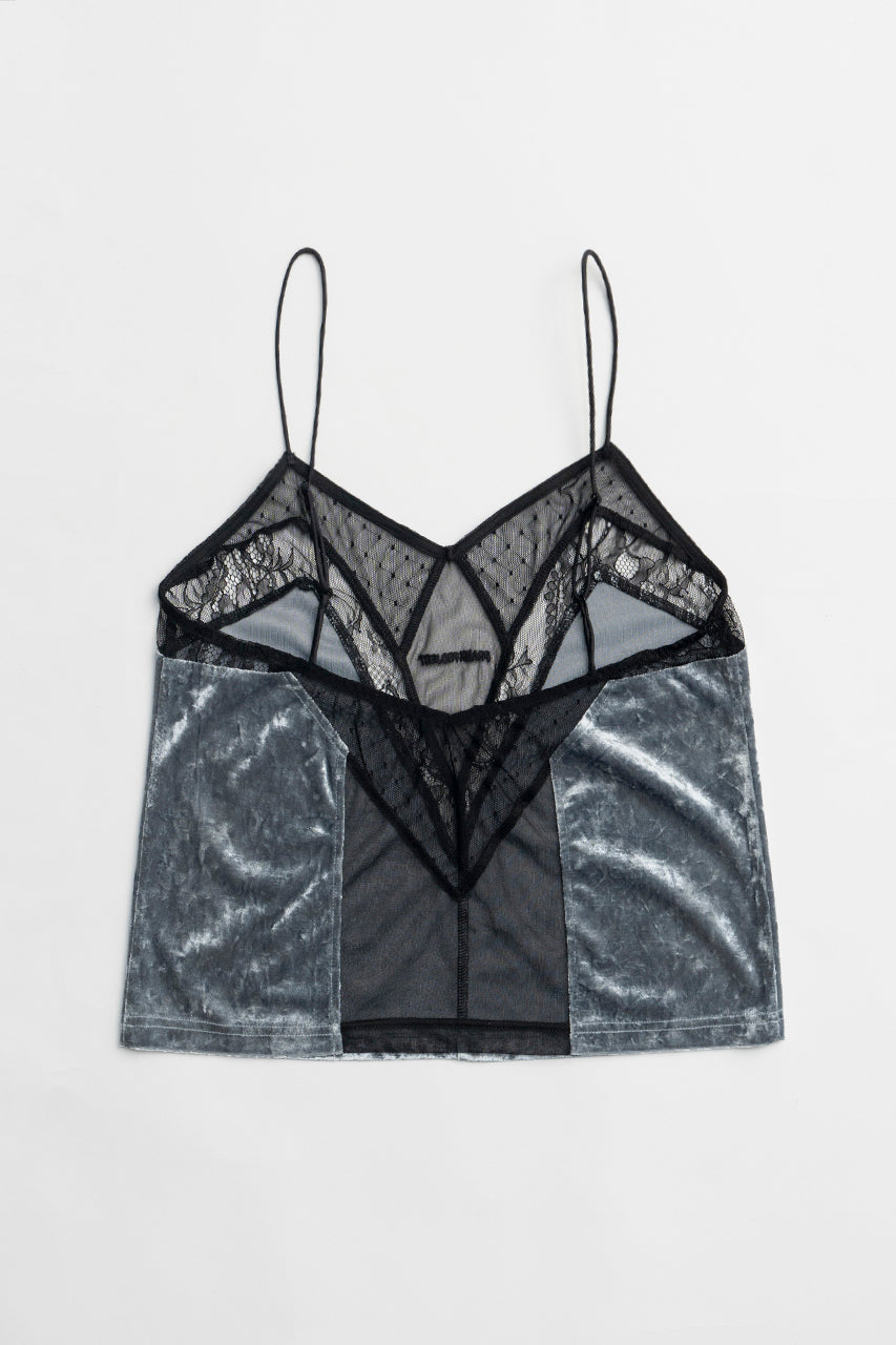 Crushed Velour Lace Camisole - SALE