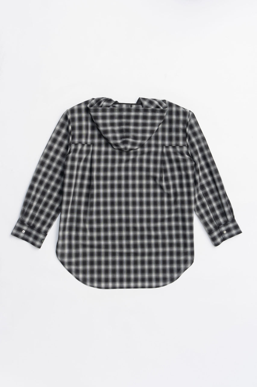 Hoodie Check Shirt