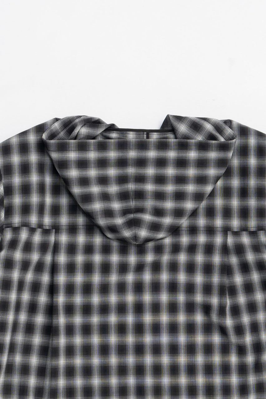 Hoodie Check Shirt