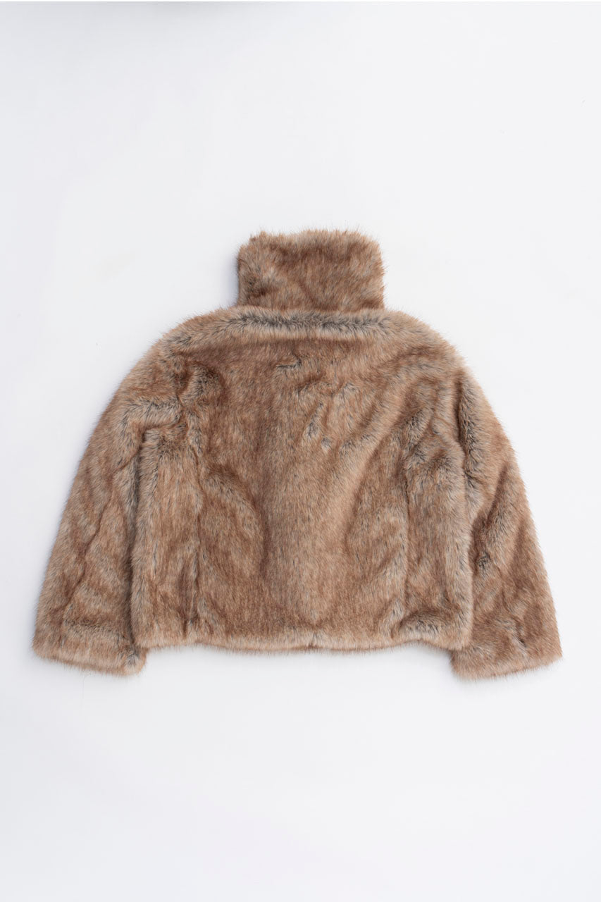 Faux Fur Short Coat - 2025 WINTER