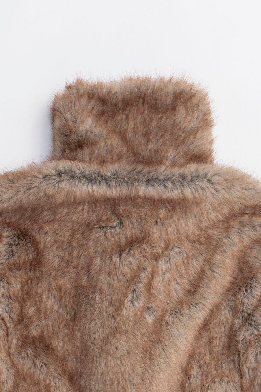 Faux Fur Short Coat - 2025 WINTER