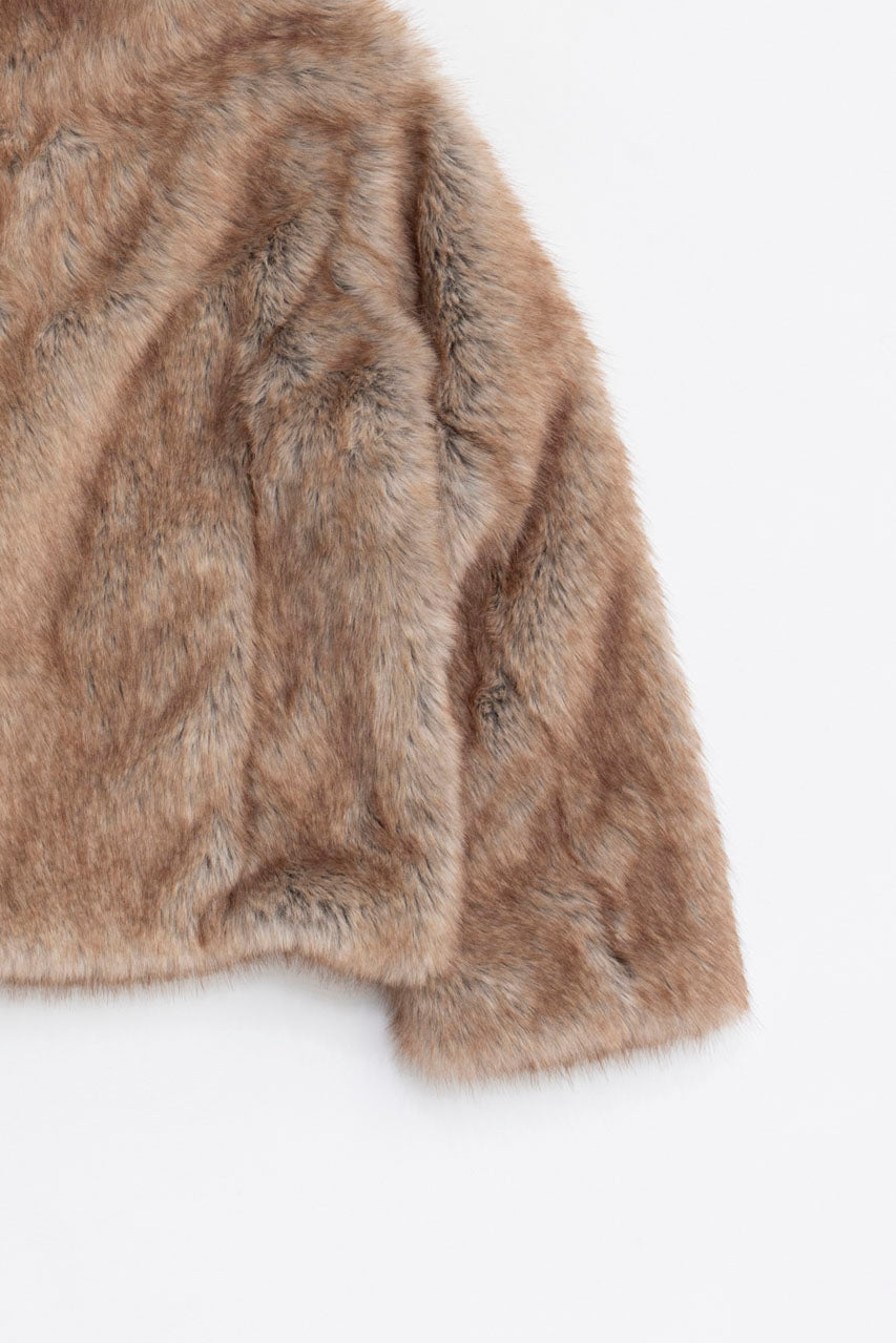 Faux Fur Short Coat - 2025 WINTER