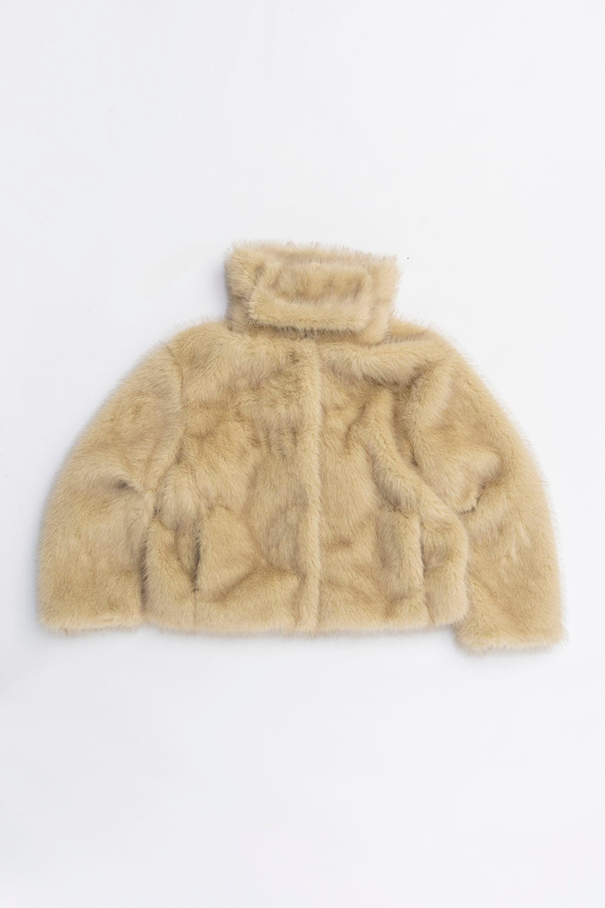 Faux Fur Short Coat - 2025 WINTER