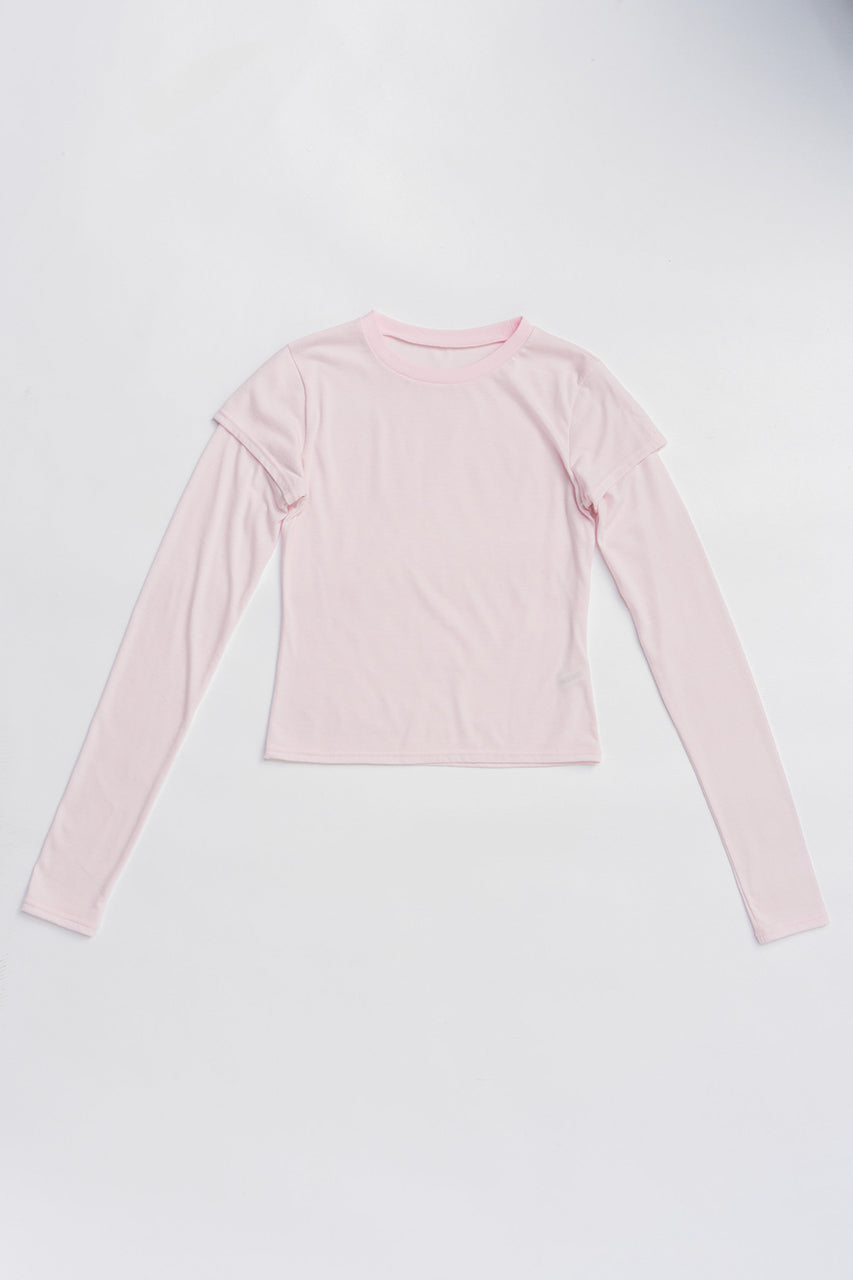Layered Long Sleeve T-Shirt - 2025 AUTUMN
