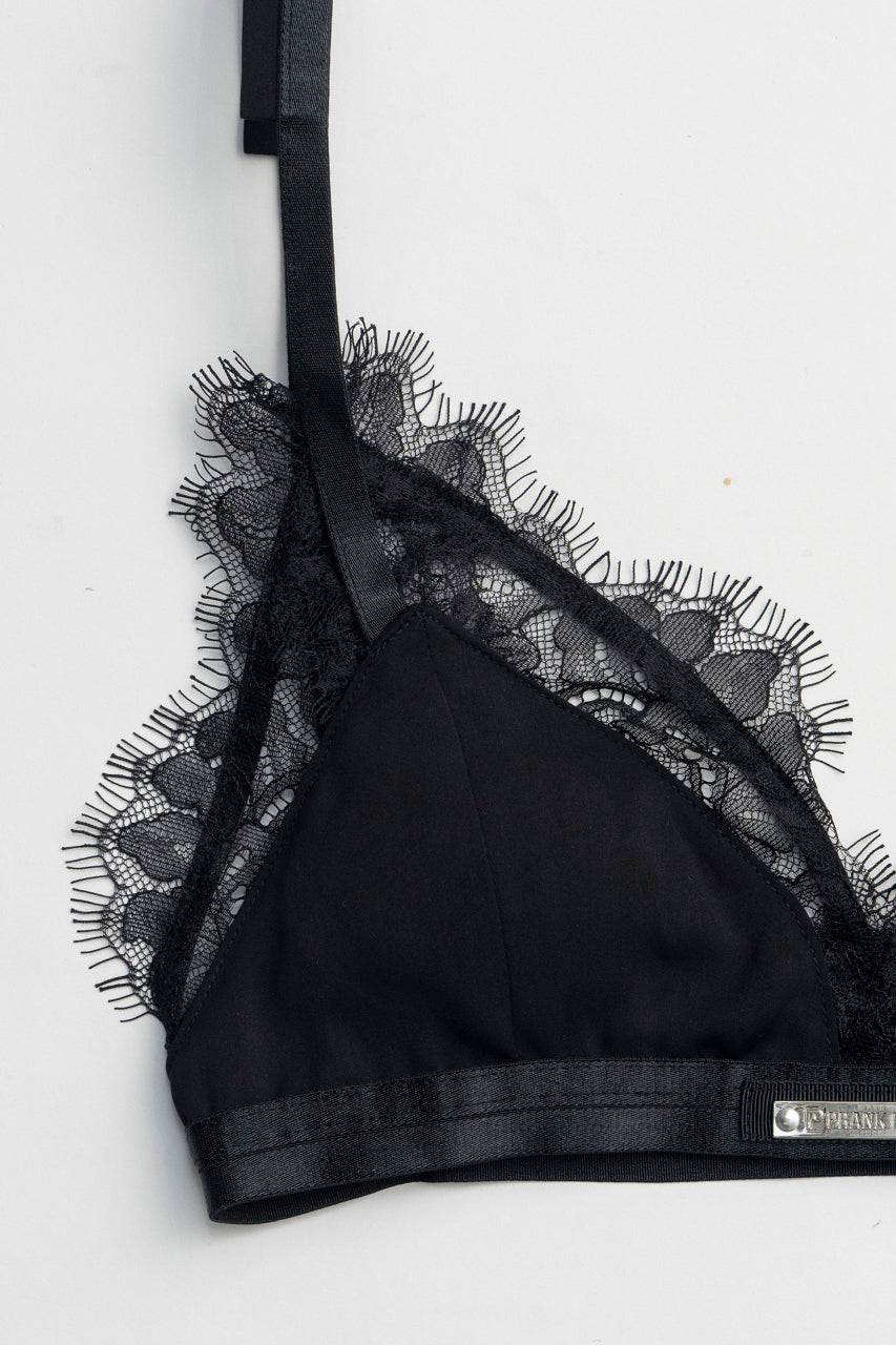 Lace Trim Bra