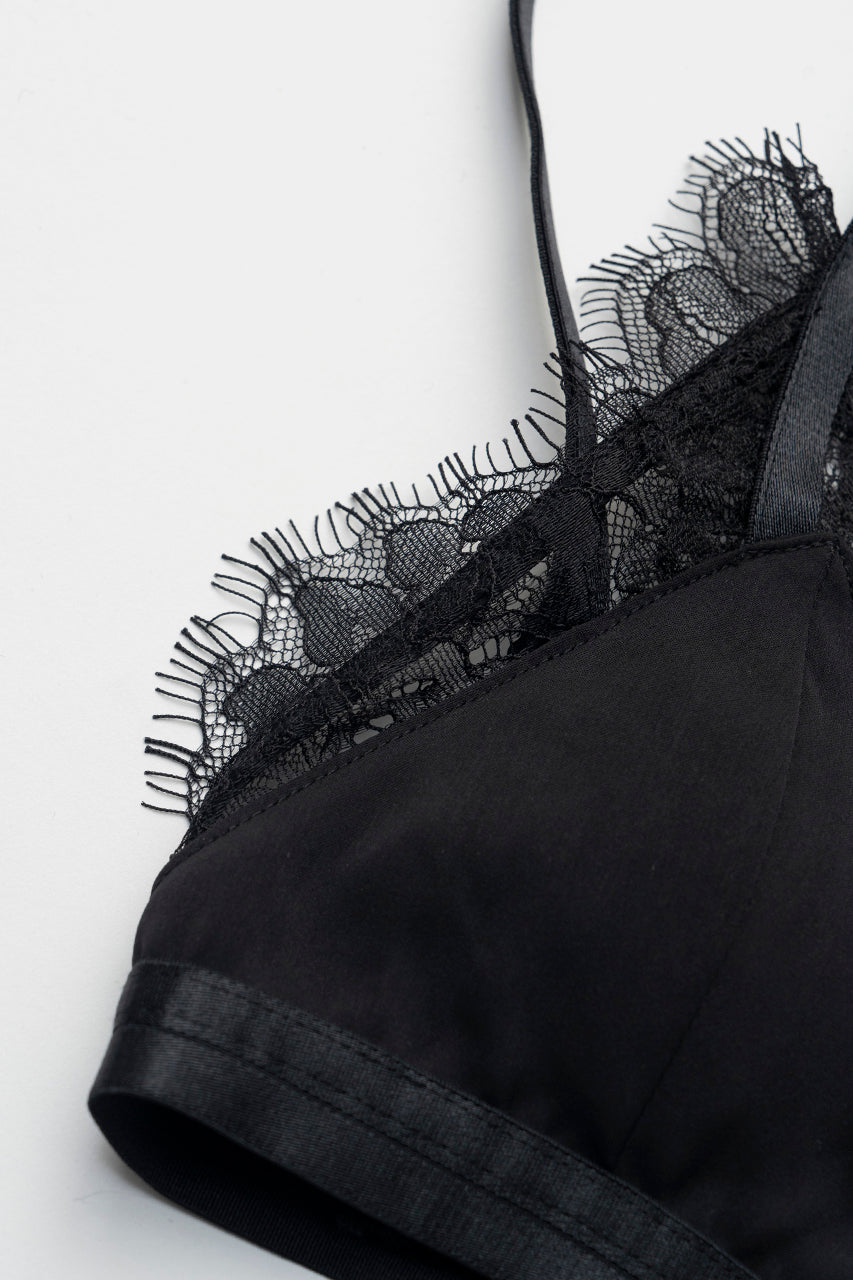 Lace Trim Bra