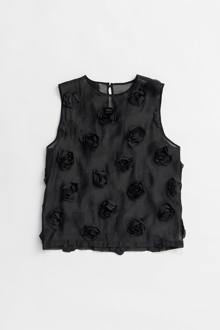 Rose Sleeve Vest - 2025 SUMMER