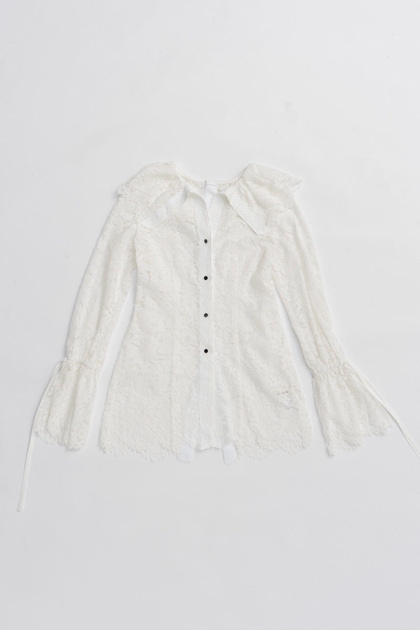 Scallop Lace Blouse
