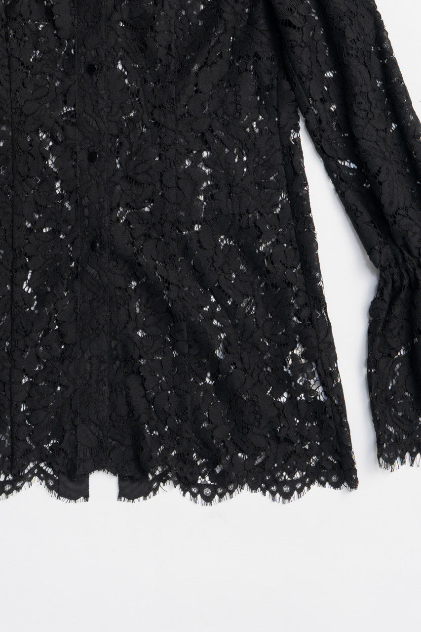 Scallop Lace Blouse