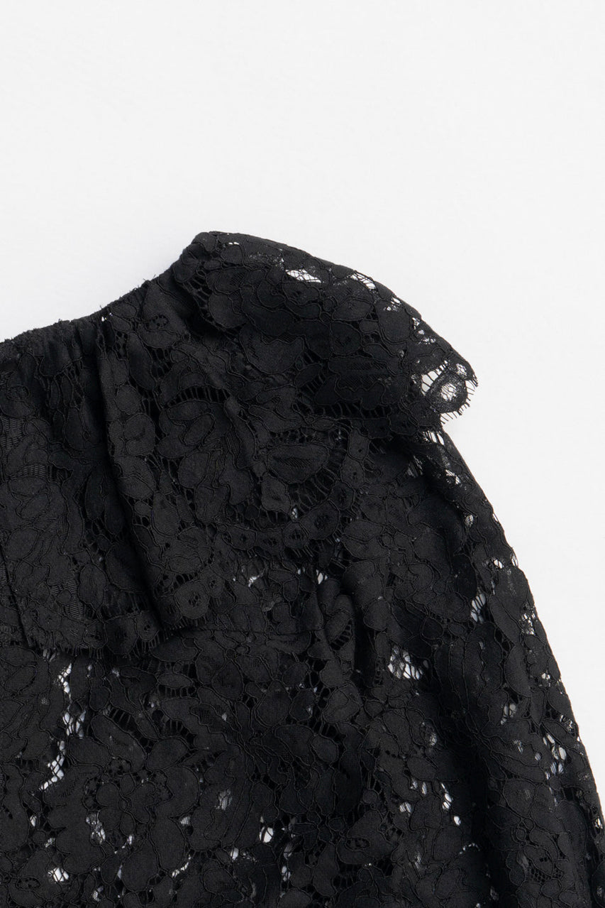 Scallop Lace Blouse