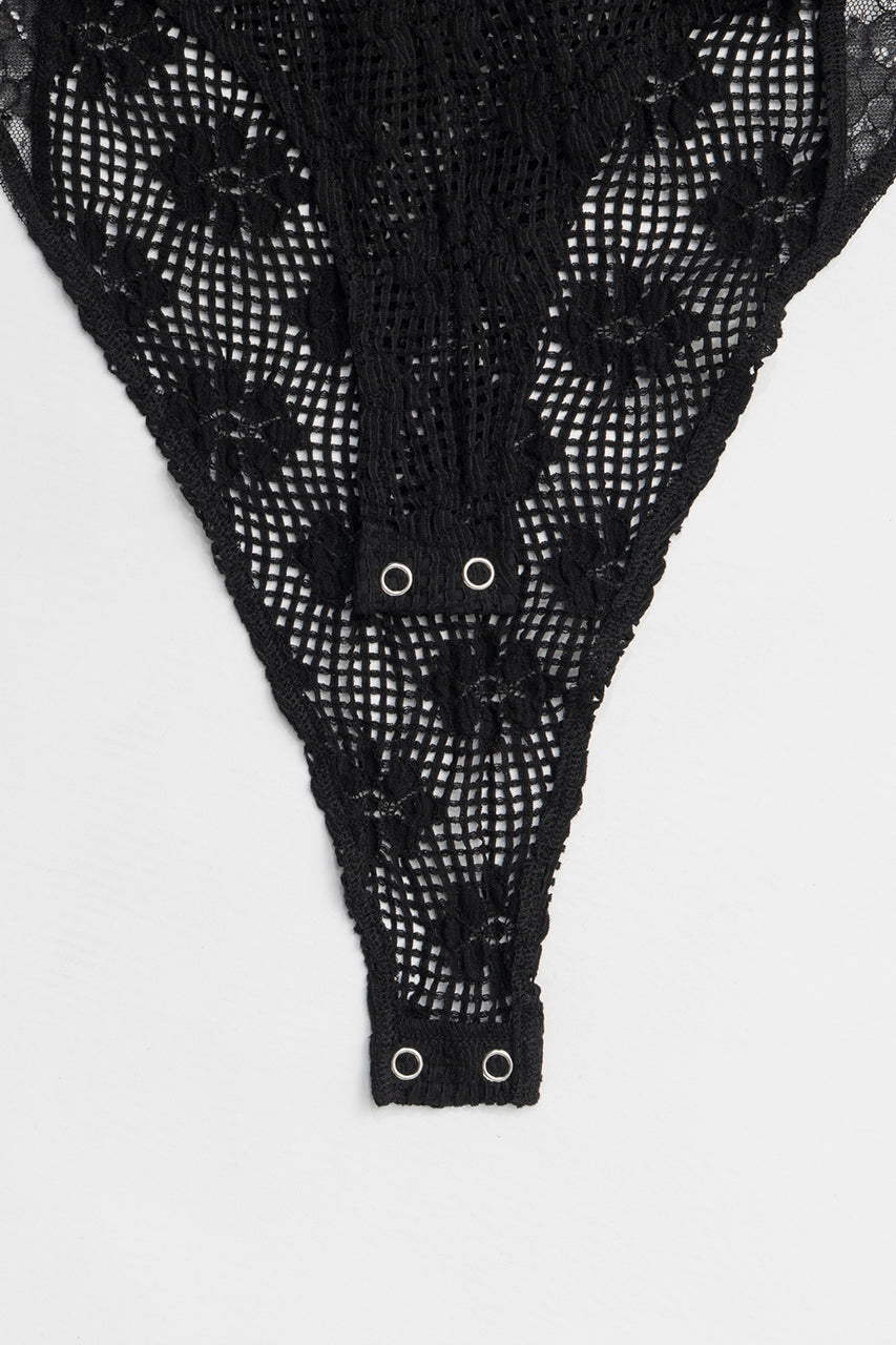 Lace Frill Bodysuit - 2025 SUMMER