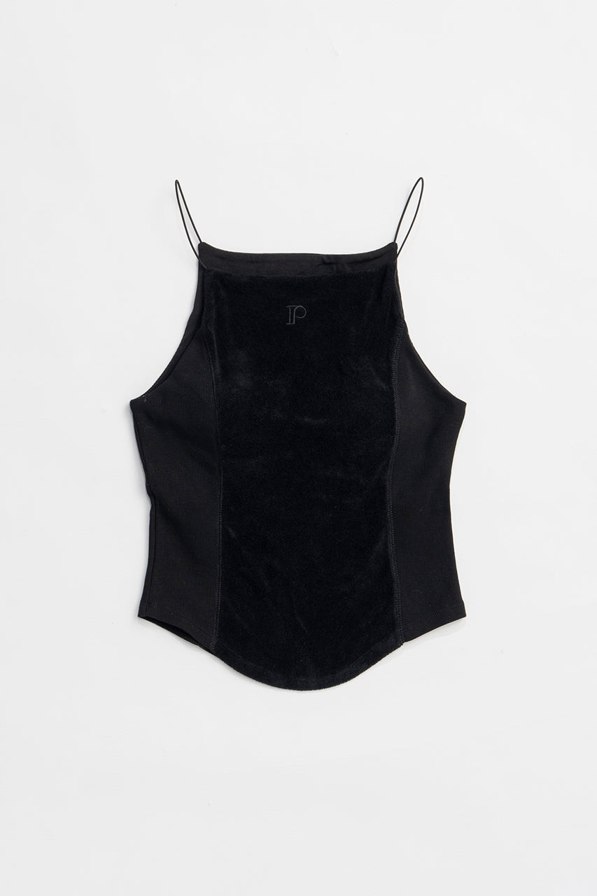 Pile Camisole With Cup