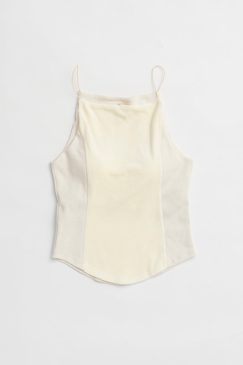 Pile Camisole With Cup