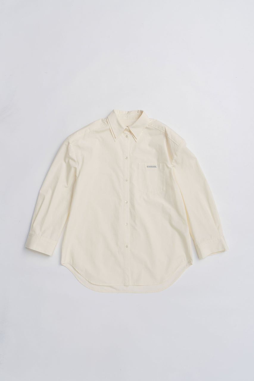 Double Collar Power Shirt Over Shirt