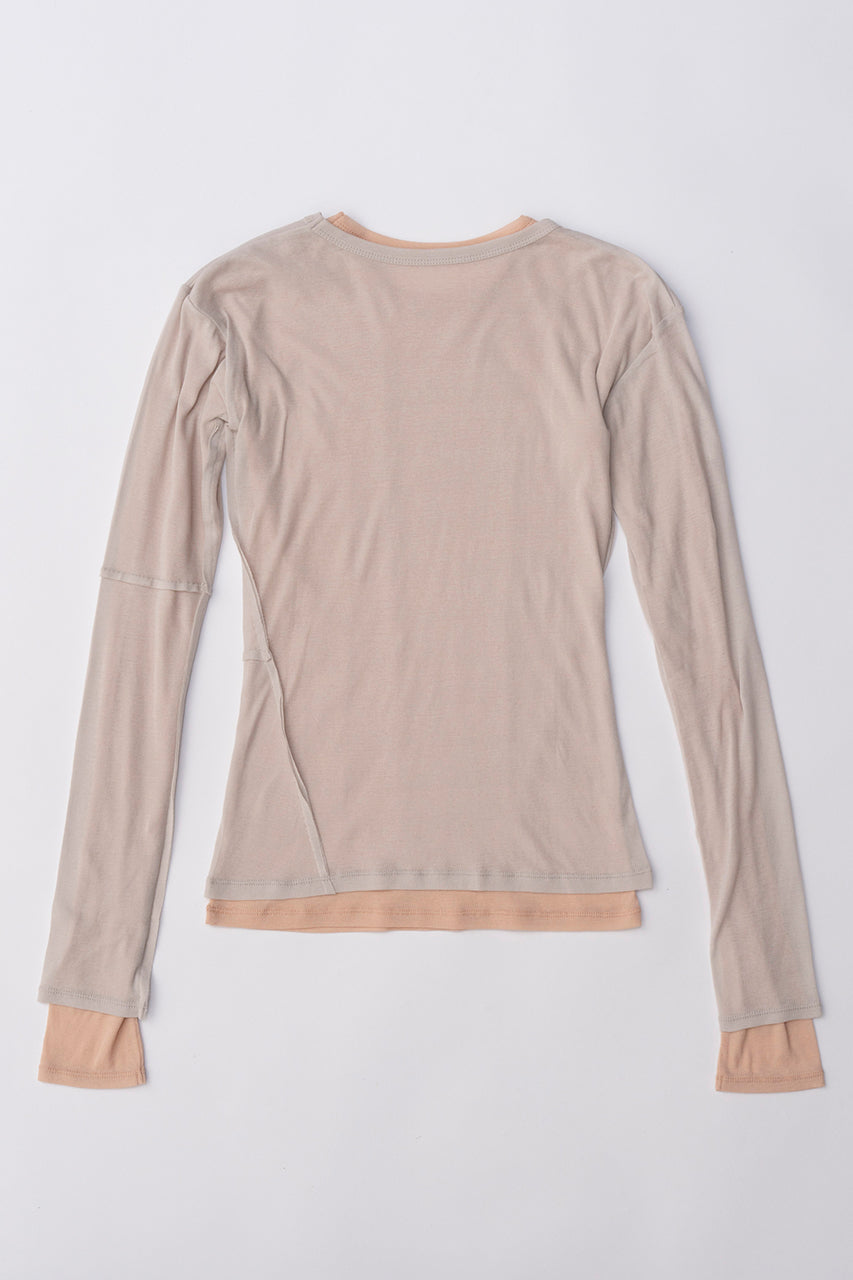 투명한 프레이즈 레이어 상단