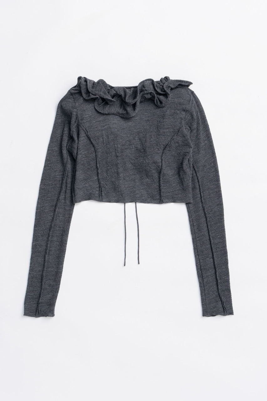 Frill Wave Cardigan