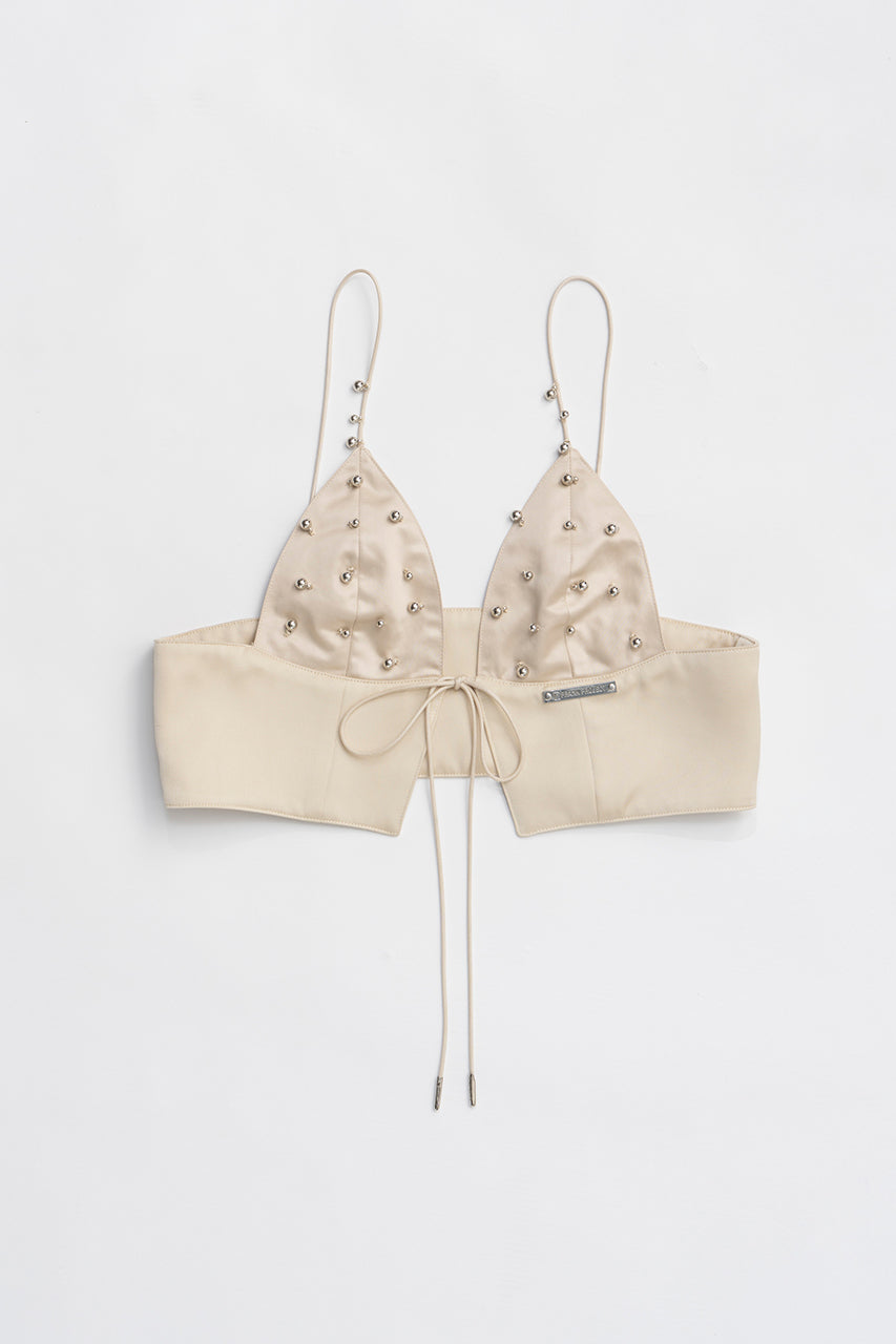 Metal Part Bra - 2025 SUMMER
