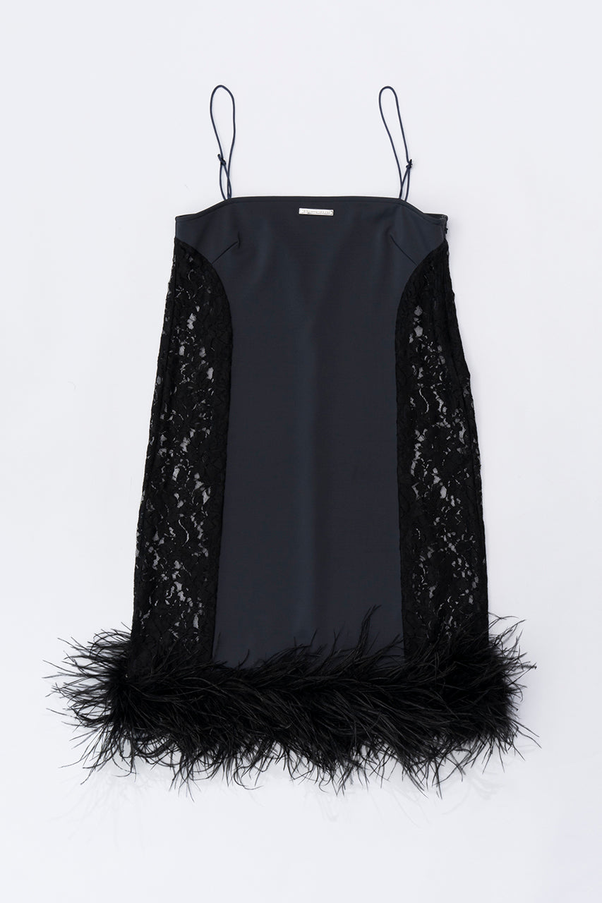 【23AUTUMN先行予約商品】Feather Onepiece