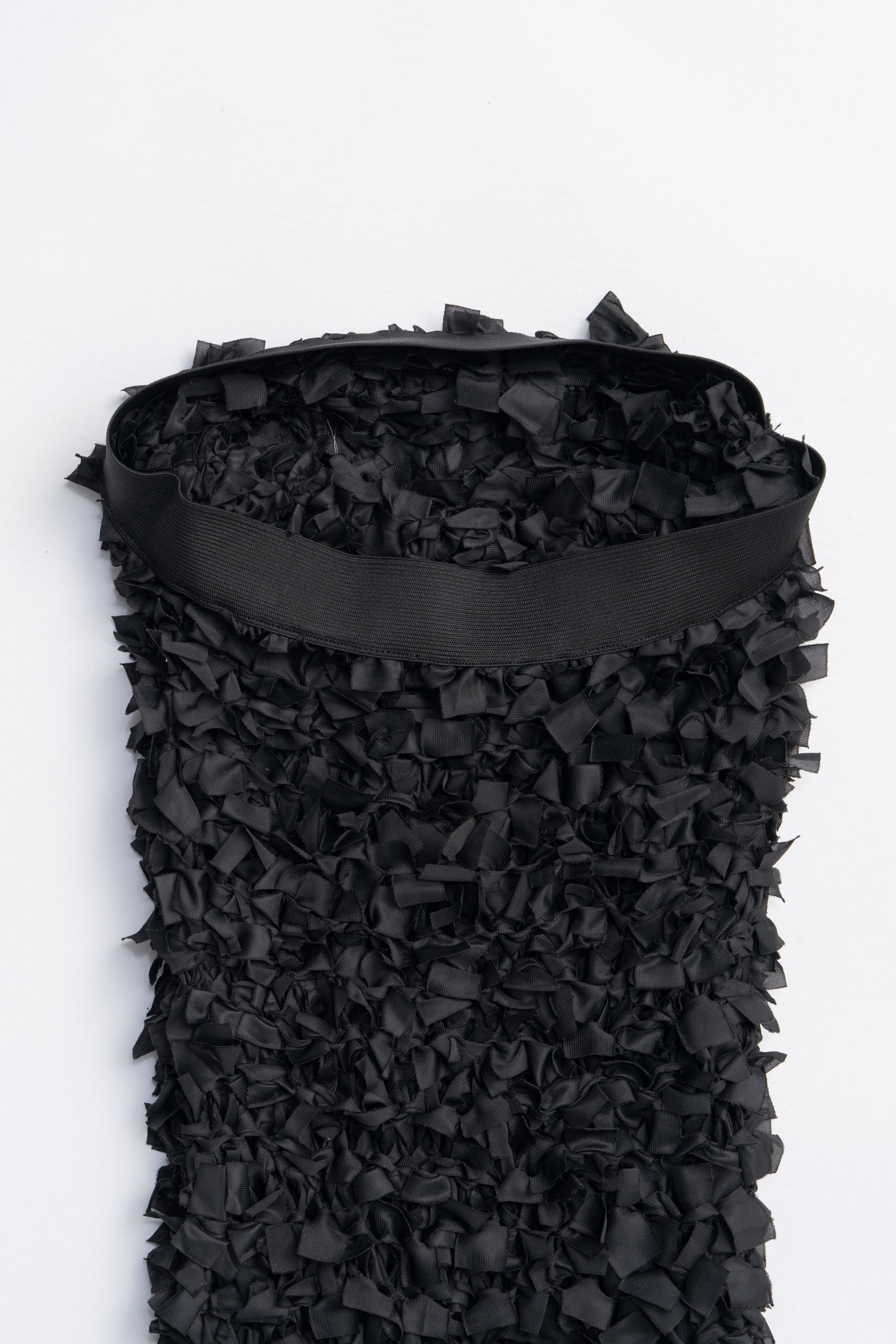 Tape Ribbon Midi Skirt - 2025 AUTUMN