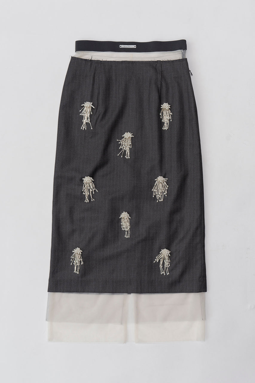 Striped Bijou Skirt