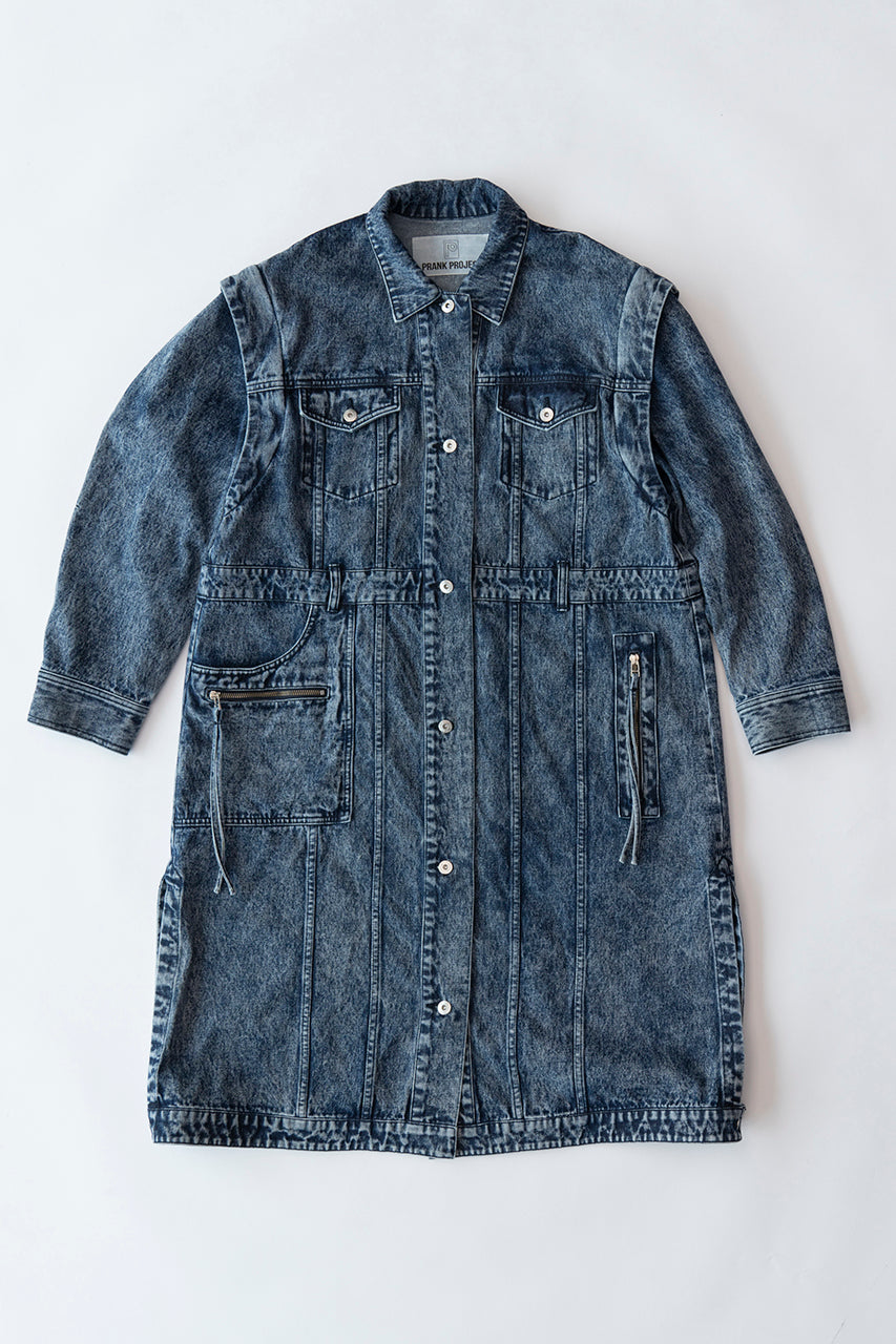 2WAY Denim Over Coat - SALE