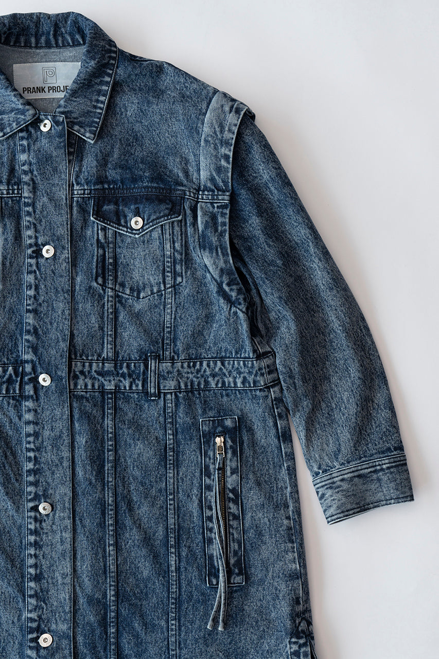 2WAY Denim Over Coat