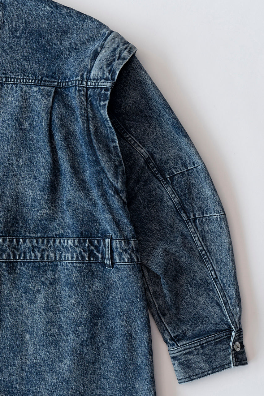2WAY Denim Over Coat - SALE