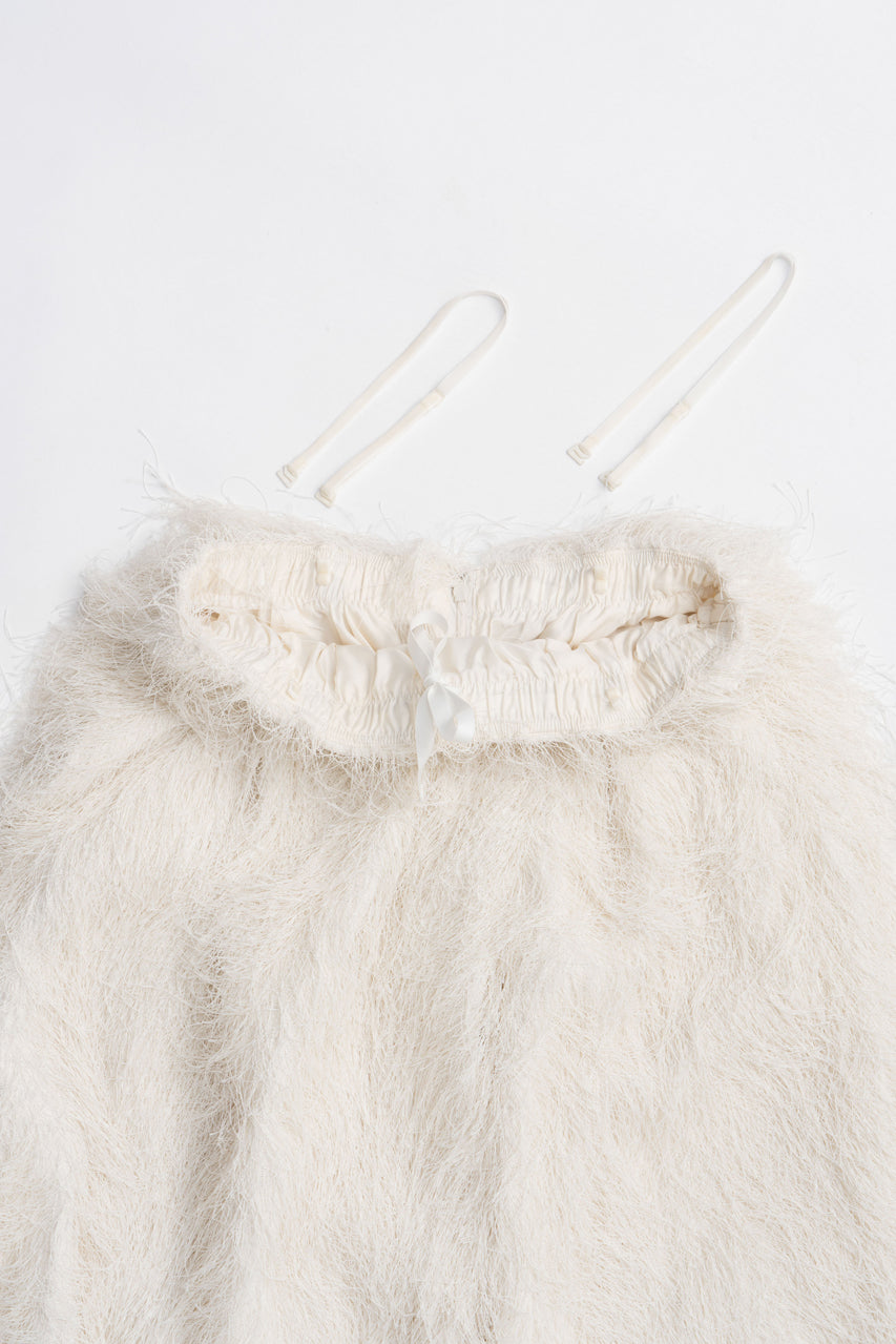2-Way Shaggy Balloon Skirt