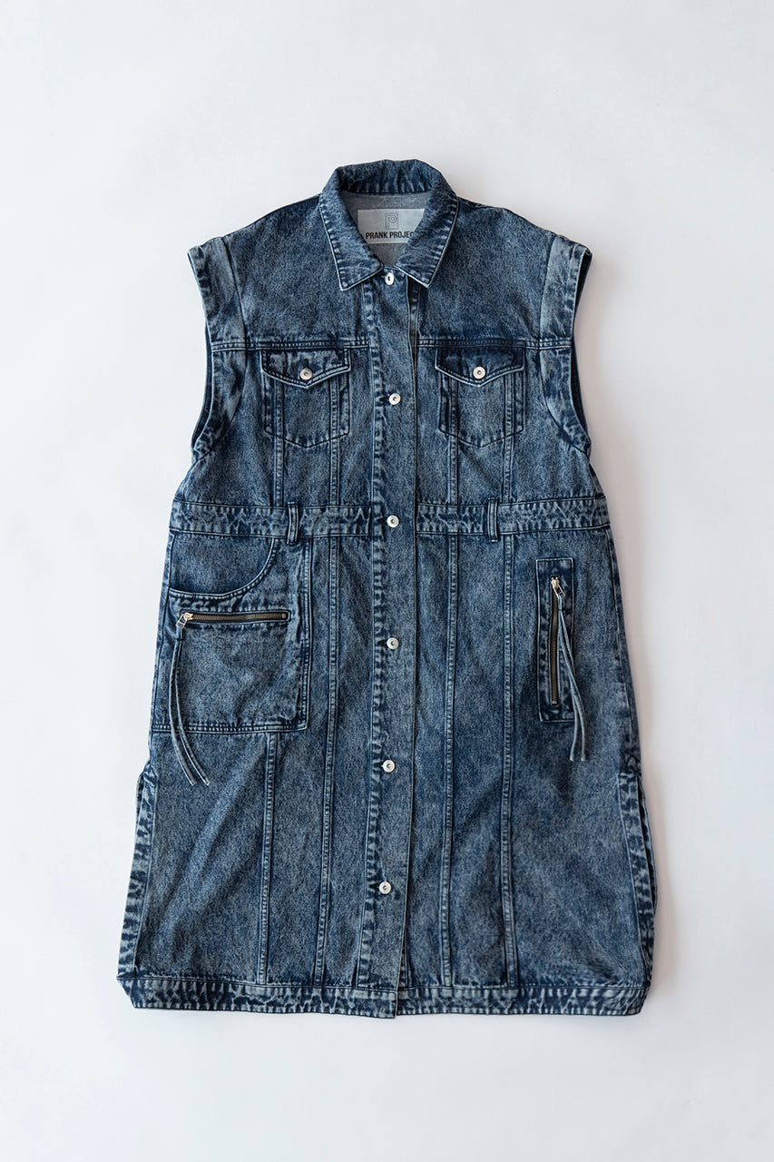 2WAY Denim Over Coat - SALE