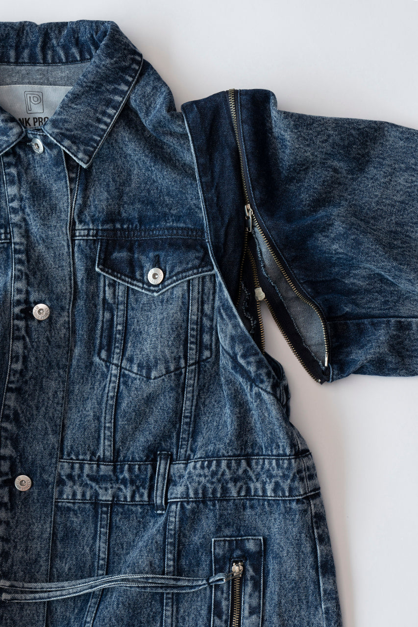 2WAY Denim Over Coat