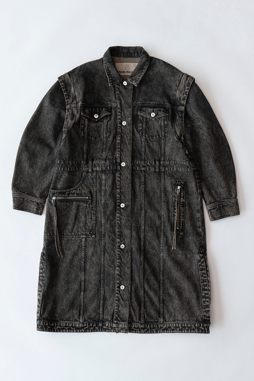 2WAY Denim Over Coat - SALE
