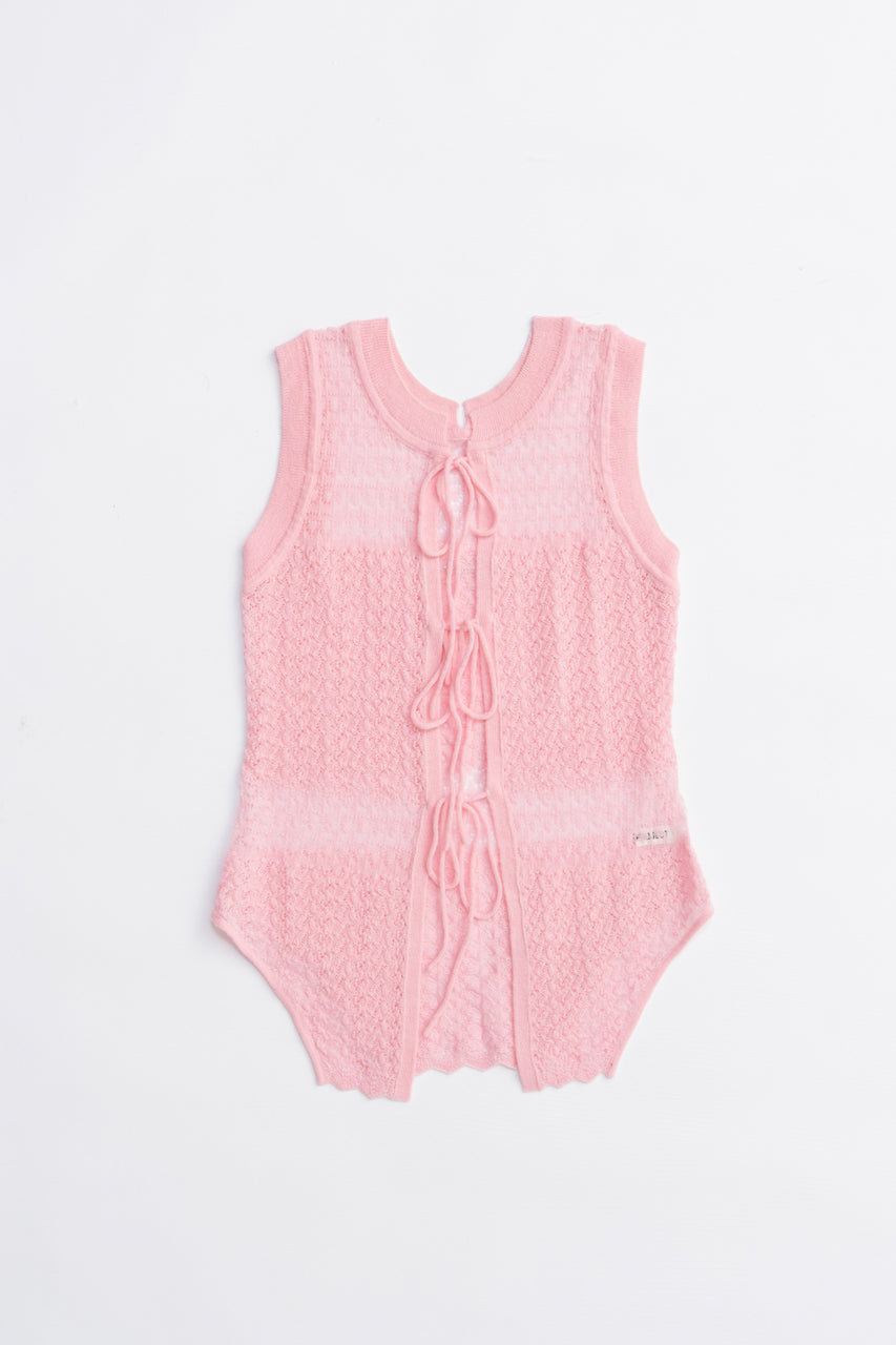 2WAY Mohair knit vest