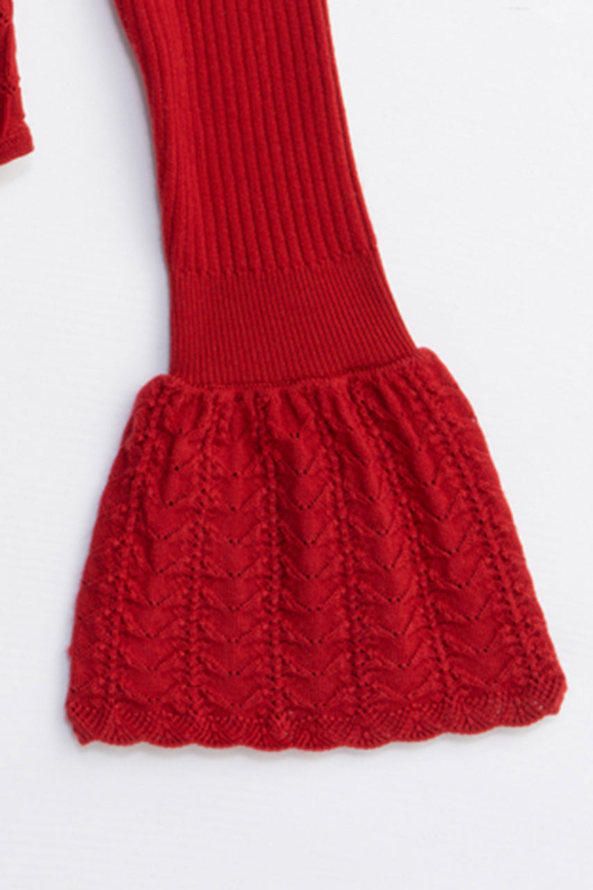 Frill Knit Bodysuit - 2025 AUTUMN
