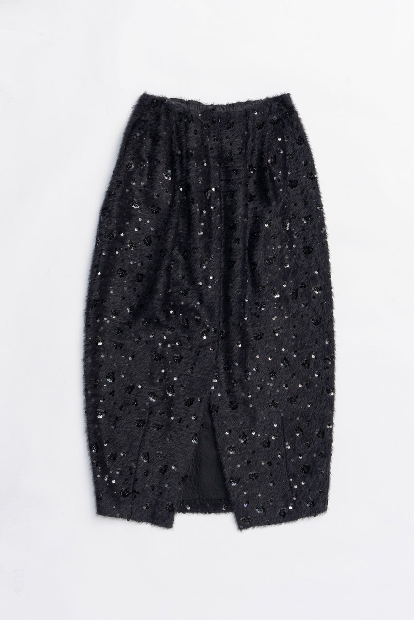 2-Way Shaggy Balloon Skirt - 2025 AUTUMN